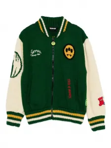 Бомбер с логотипом Barrow Kids, зеленый
