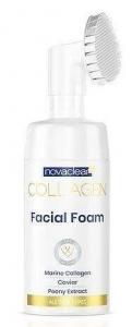 Очищающая пенка для лица с коллагеном, 100 мл Novaclear