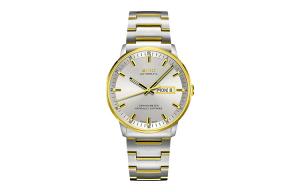 MIDO Часы Men's Commander Watch, Silver White Watch Dial