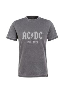 Футболка ac/dc est 1973 с крутым принтом ac/dc Re:Covered, серый