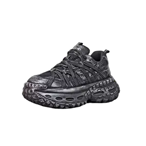 Banas X UCOC x Чанки кроссовки мужские черные, цвет Black