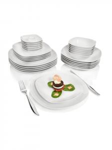 Набор столовых приборов Bilgola из 30 предметов белого цвета Sänger