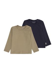 Рубашка MINYMO, темно-синий/хаки