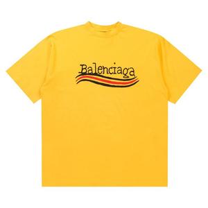 Футболка Balenciaga Hand Drawn Political Campaign T-Shirt, Maize