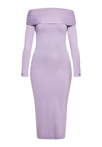 Вязаное платье NAEMI, лавандовый