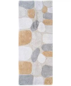 Плюшевые коврики для ванной с галькой Chesapeake, синий