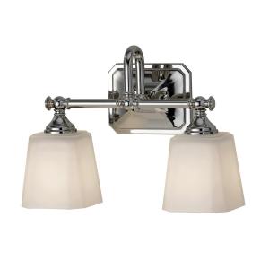 Настенный светильник для ванной комнаты Elstead Lighting, 35,6x15,2x25,7 см, хромированный