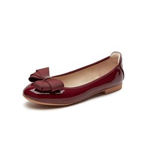 QUICHESHOES Женские повседневные туфли бордовые, цвет Burgundy