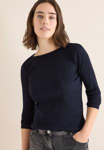 Топ Cecil Long sleeved top, Blau/Dark Blue