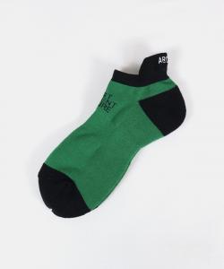 Двухцветные носки до щиколотки Archivio, цвет Green(050)