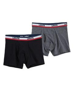 Комплект боксеров из двух предметов для мальчика Levi'S, черный