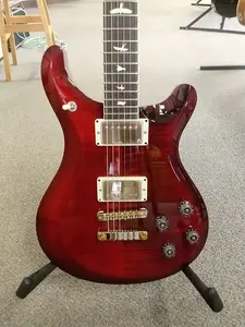 Новая электрогитара PRS Paul Reed Smith S2 McCarty 594 - Fire Red Burst с премиальным чехлом PRS