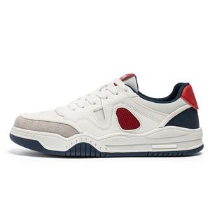 NANJIREN Мужские скейтерские кроссовки низкие бело-красные, цвет White Red