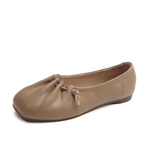 Alxnan Женские повседневные туфли на один каблук - хаки, цвет Khaki