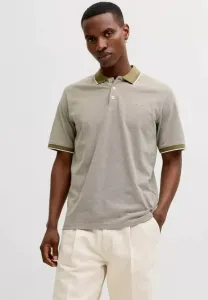 Рубашка-Поло manga corta Jack & Jones Premium, Martini Olive