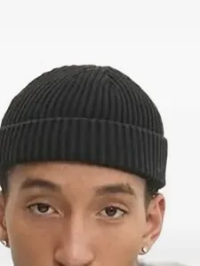 Стеганая куртка с капюшоном karl kani, черный