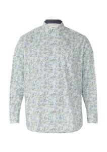 s.Oliver Рубашка на пуговицах приталенного кроя в белом цвете