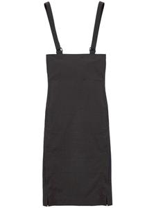 LEMAIRE юбка с ремешками, коричневый