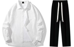 Комлпект Shirt Matching Set Fall And Winter Unisex LA'T.WEEKEND