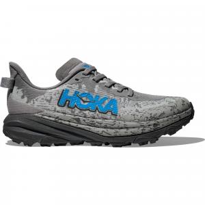 Детские кроссовки для бега по пересеченной местности Speedgoat 6 HOKA, Galactic Grey/Hoka Blue