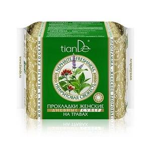 Стельки женские Нефритовая свежесть на основе трав, на день, отличные, 10 шт.ТИАНДЕ, Tiande