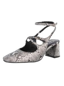 Ital-Design Туфли на высоком каблуке бежевого и серого цвета