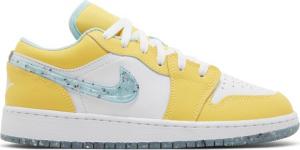 Кроссовки Air Jordan 1 SE GS 'Recycled Grind', желтый