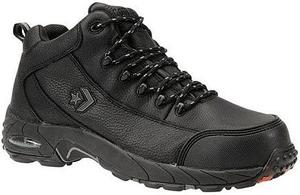 Мужские оксфорды Reebok из черной кожи, размер 9.5W