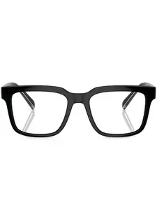 Очки в квадратной оправе с логотипом Dolce & Gabbana Eyewear, черный