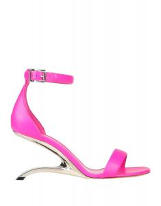 Сандалии Alexander Mcqueen, фуксия