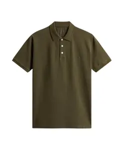 Классическая рубашка поло для лета Woolrich, зеленый