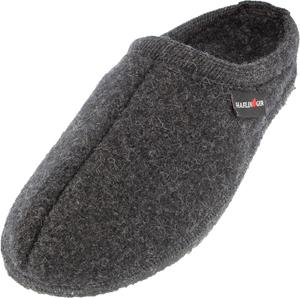 Мужские тапочки HAFLINGER Walktoffel Alaska низкие, серый