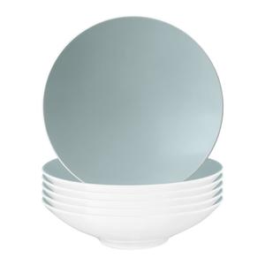 Суповая тарелка Pasta- / суповая тарелка Life Fashion ø 23,3 см, набор из 6 шт. Seltmann Weiden, Green Chic