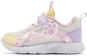 Детские противоскользящие антиударные низкие ботиночки для малышей белый желтый QIAODAN, Jordan белый/светло-грушевый желтый