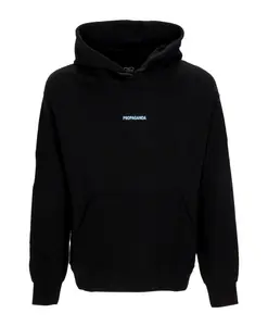 Черная толстовка с капюшоном и змеиным узором Propaganda, черный