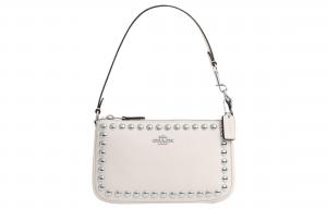 Нолитa Кожаная Сумка Через Плечо, Женская Белая Сумка COACH