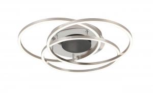 Светодиодный потолочный светильник Novel, черный/никель