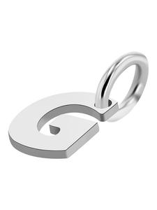 Adeliás Универсальный кулон - кулон в виде буквы N, изготовленный из серебра 925 пробы