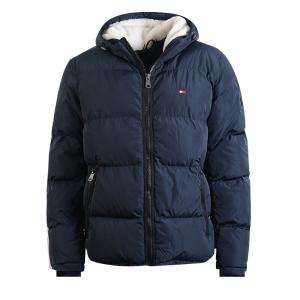 Мужская стеганая куртка Tommy Hilfiger, цвет Black