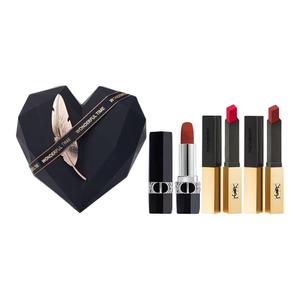 DIOR Набор одежды vivid blue gold obsidian heart box велюр натуральный долговечный 3 шт, подарок для девушки