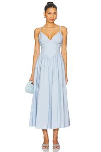 Becker платье миди Nicholas, sky