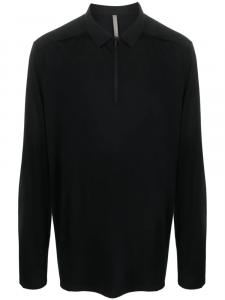 Veilance рубашка поло с воротником на молнии, черный