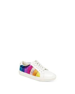 Низкие кроссовки Mini Lane Stripe для девочек KURT GEIGER LONDON, цвет White