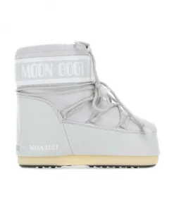 Полуботинки Moon Boot Icon из темного нейлона, серый