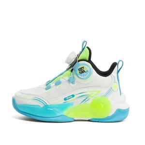 Детские баскетбольные кроссовки Kids Low-top White/Blue Jeep, белый/синий