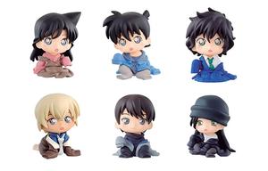 Набор «Детектив Конан»: главные герои, уменьшение командной коллекции на 100%, розыгрыш 6 загадочных яиц Bandai, a (6 pcs, no duplicates)