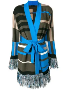 Кардиган с геометрическим принтом ETRO, коричневый