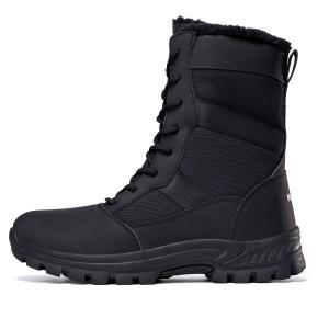 Medd Мужские черные зимние ботинки с флисовой подкладкой, цвет Fleece-Lined Black