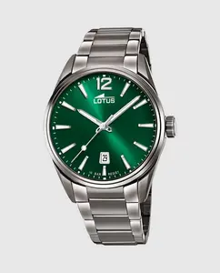 Мужские часы 18684/4 Chrono из серой стали LOTUS, серый