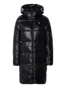 Calvin Klein Jeans Зимнее пальто в черном цвете